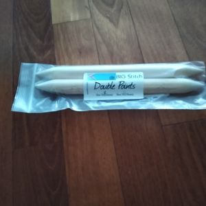 Double points big stitch kneedles